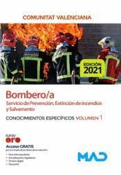 BOMBERO/A CONOCIMENTOS ESPEC�FICOS VOL 1 GENERALITAT VALENCIANA