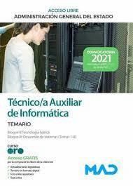 T�CNICO/A AUXILIAR DE INFORM�TICA ACESO LIBRE TEMARIO BLOQUES 3 Y 4