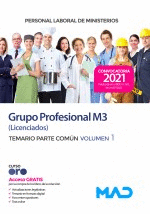 TEMARIO PARTE COM�N. PERSONAL LABORAL DE MINISTERIOS GRUPO PROFESIONAL M3 (LICEN