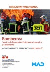 BOMBERO/A DEL SERVICIO DE PREVENCI�N CONOCIMIENTOS ESPEC�FICOS VOL 2