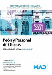 PE�N Y PERSONAL  DE OFICIOS DE CORPORACIONES LOCALES TEMARIO GENERAL VOL 1