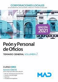 PE�N Y PERSONAL  DE OFICIOS DE CORPORACIONES LOCALES TEMARIO GENERAL VOL 2
