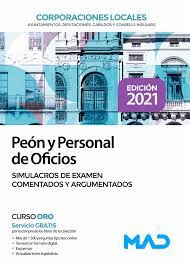 PE�N Y PERSONAL DE OFICIOS DE CORPORACIONES LOCALES SIMULACROS DE EX�MEN COMENTADOS