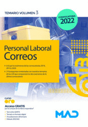 PERSONAL LABORAL DE CORREOS Y TEL�GRAFOS TEMARIO VOL 3