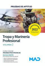 TROPA Y MARINERIA PROFESIONAL PRUEBAS DE APTITUD VOL 2