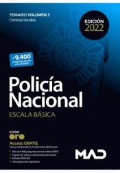 POLIC�A NACIONAL ESCALA B�SICA TEMARIO VOL 3
