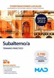 SUBALTERNO/A DE CORPORACIONES LOCALES TEMARIO PR�CTICO
