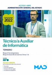 T�CNICO/A AUXILIAR DE INFORM�TICA ACCESO LIBRE TEMARIO BLOQUES II Y III ADMINISTRACI�N GENERAL DEL ESTADO