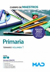 CUERPO DE MAESTROS PRIMARIA TEMARIO VOL 1