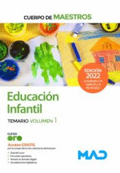 CUERPO DE MAESTROS EDUCACI�N INFANTIL TEMARIO VOL 1