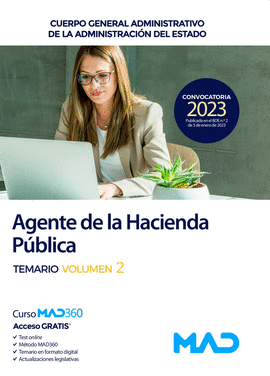 AGENTE DE LA HACIENDA P�BLICA TEMARIO VOL 2