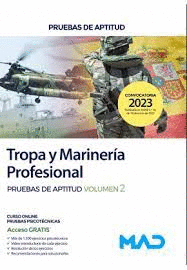 ACCESO A TROPA Y MARINER�A PROFESIONAL PRUEBAS DE APTITUD VOL 2