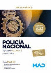 POLIC�A NACIONAL ESCALA B�SICA TEMARIO VOL 1