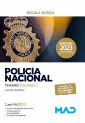 POLIC�A NACIONAL ESCALA B�SICA TEMARIO VOL 2