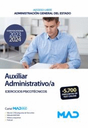 AUXILIAR ADMINISTRATIVO/A ACCESO LIBRE EJERCICIOS PSICOT�CNICOS ADMINISTRACI�N GENERAL DE JUSTICIA