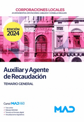 AUXILIAR Y AGENTE DE RECAUDACI�N DE AYUNTAMIENTOS, DIPUTACIONES Y OTRAS CORPORACIONES LOCALES