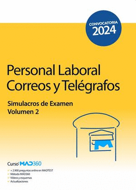 PERSONAL LABORAL CORREOS Y TEL�GRAFOS SIMULACROS DE EXAMEN VOL 2