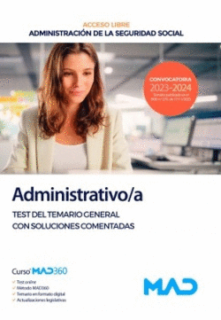 ADMINISTRATIVO/A SEGURIDAD SOCIAL ACCESO LIBRE