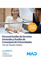 PERSONAL AUXILIAR DE SERVICIOS GENERALES Y AUXILIAR DE CONSERJERIA DE UNIVERSIDA