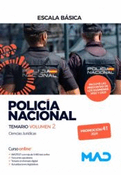 POLIC�A NACIONAL ESCALA B�SICA PROMOCI�N 41 TEMARIO VOL 2