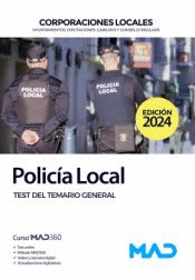 POLICA LOCAL TEST DEL TEMARIO GENERAL