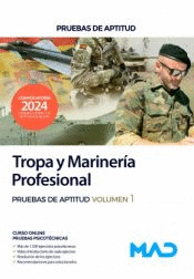 ACCESO A TROPA Y MARINER�A PROFESIONAL PRUEBAS DE APTITUD VOL 1 MINISTERIO DE DEFENSA