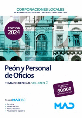 PE�N Y PERSONAL DE OFICIOS DE AYUNTAMIENTOS DIPUTACIONES Y OTRAS CORPORACIONES LOCALES