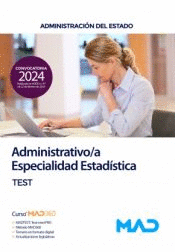 ADMINISTRATIVO/A (ESPECIALIDAD ESTAD�STICA) TEST DEL TEMARIO ADMINISTRACI�N GENERAL DEL ESTADO