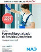 PERSONAL ESPECIALIZADO DE SERVICIOS DOM�STICOS TEMARIO VOL 2