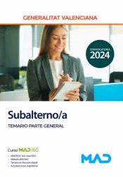 SUBALTERNO/A TEMARIO PARTE GENERAL GENERALITAT VALENCIANA