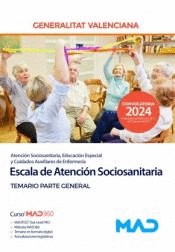 ESCALA DE ATENCIN SOCIOSANITARIA C1-04-01 CUERPO ESPECIALISTAS TEMARIO PARTE GENERAL GENERALITAT VALENCIANA