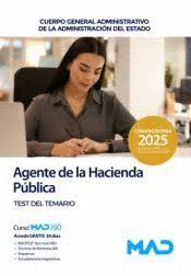 AGENTE DE LA HACIENDA P�BLICA TEST CUERPO GENERAL ADMINISTRATIVO DE LA ADMINISTRACI�N GENERAL DEL ESTADO