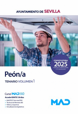PE�N TEMARIO VOL 1 AYUNTAMIENTO DE SEVILLA
