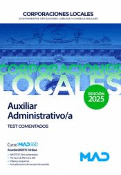 AUXILIAR ADMINISTRATIVO/A DE AYUNTAMIENTOS DIPUTACIONES Y OTRAS CORPORACIONES LOCALES