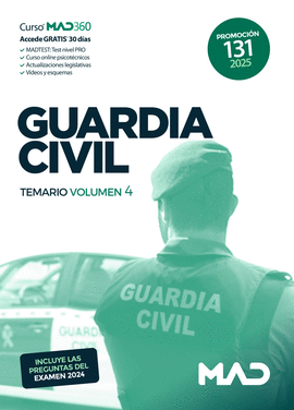 GUARDIA CIVIL (PROMOCI�N 131) TEMARIO VOL 4