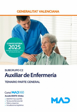 AUXILIAR DE ENFERMERA (SUBGRUPO C2) TEMARIO PARTE GENERAL