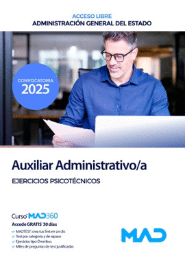 AUXILIAR ADMINISTRATIVO/A EJERCICIOS (ACCESO LIBRE)