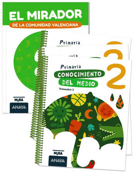 CONOCIMIENTO DEL MEDIO 2 + EL MIRADOR DE COMUNIDAD VALENCIANA