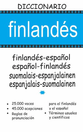 DICCIONARIO FINLANDES ESPAÑOL ESPAÑOL FILANDES