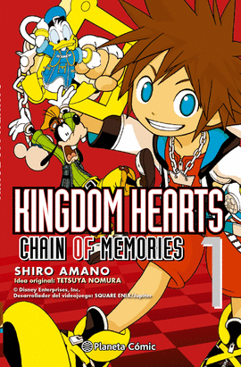 KINGDOM HEARTS CHAIN OF MEMORIES Nº 01/02