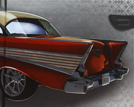 CUADERNO ON THE ROAD CHEVROLET BEL AIR