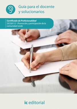 PROMOCIN Y PARTICIPACIN DE LA COMUNIDAD SORDA. SSCG0112 - GUA PARA EL DOCENTE
