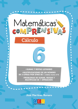 MATEM�TICAS COMPRENSIVAS. C�LCULO 6