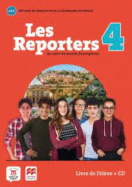 LES REPORTERS 4 A2.2 LIVRE + CD