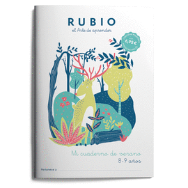 MI CUADERNO DE VERANO RUBIO. 8-9 A�OS