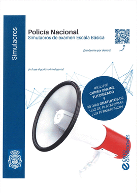 POLICA NACIONAL ESCALA BSICA SIMULACROS DE EXMEN