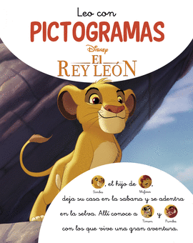 LEO CON PICTOGRAMAS DISNEY LA HISTORIA DEL REY LE�N
