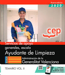 SERVICIOS APOYO GENERA AYUDANTE LIMPIEZA VALENCIANA VOL 2