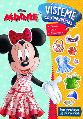 MINNIE. V�STEME CON PEGATINAS