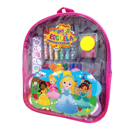 MOCHILA UNICORNIO VAMOS A LA ESCUELA